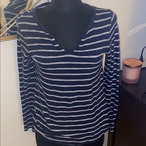 Gap Size M Long Sleeve Striped Tee